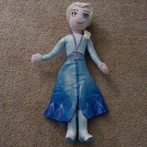 Frozen Elsa Plush Doll - Blue